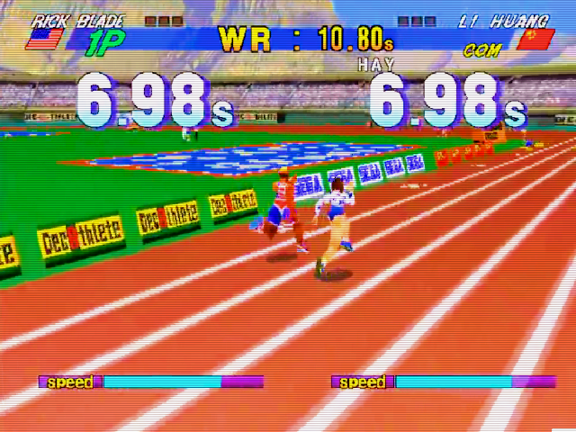 Athlete Kings (Sega Saturn) - Boîte + Notice - Pas De CD